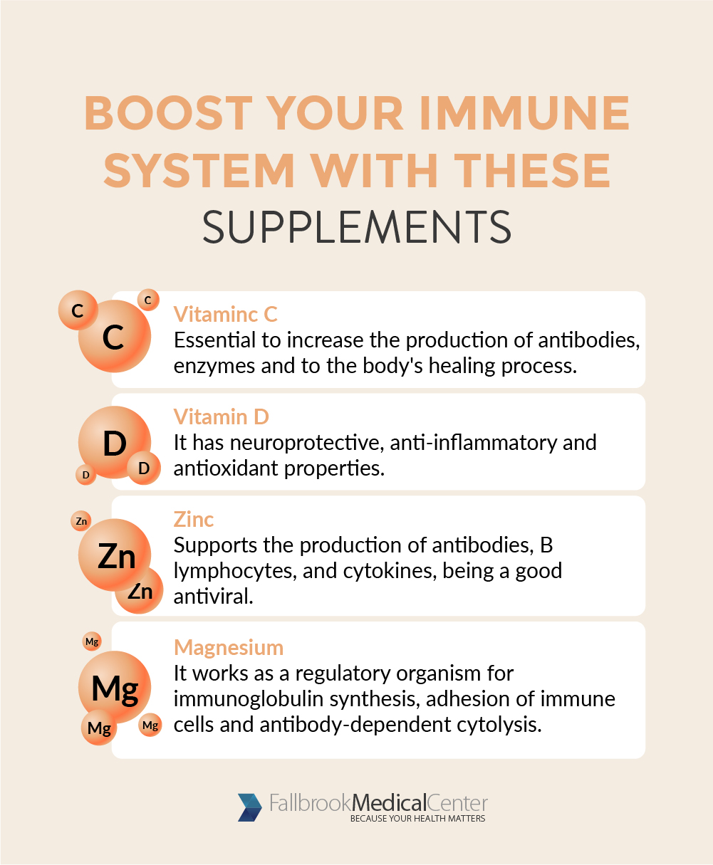 Supplements to boost the immune system