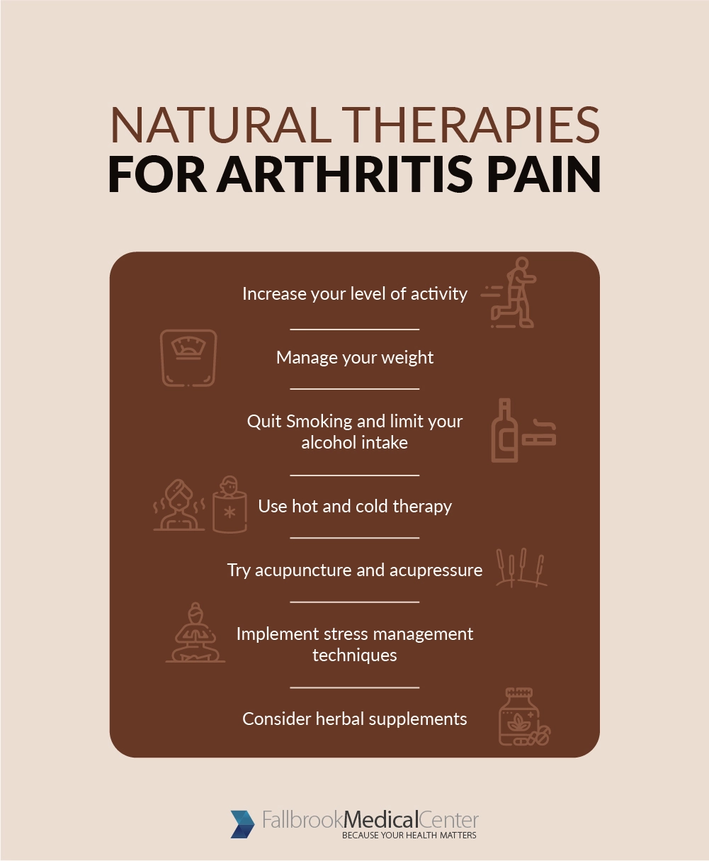 Natural Therapies for Arthritis Pain