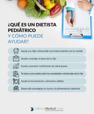 Como ayuda un dietista a los niños