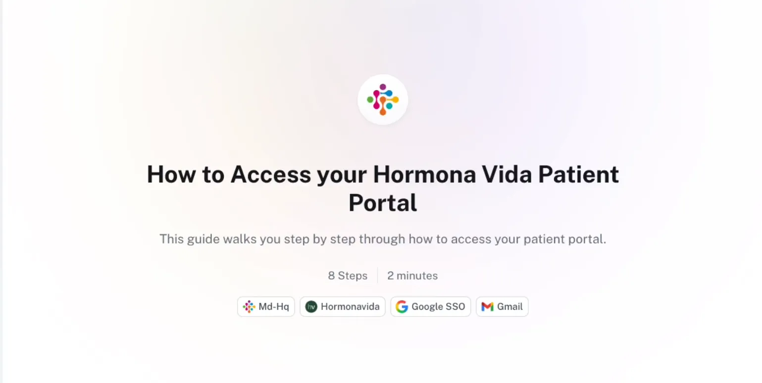 How to Access your Hormoa Vida
